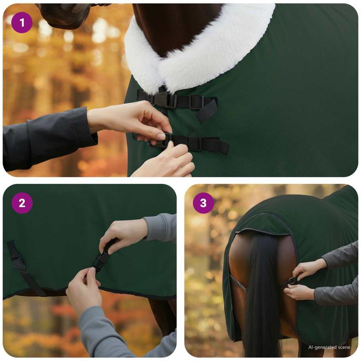 Immagine prodotto vidaXL Pferdedecke (115 cm)