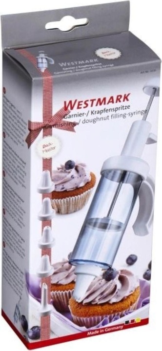 Image du produit Westmark Seringue à garnir et à beignets (Seringue de garniture, 180 ml)