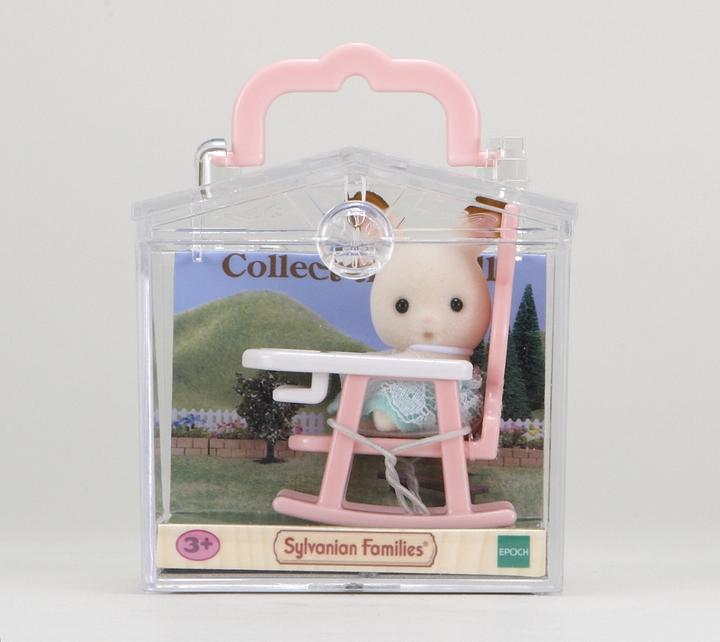 Actual product image Sylvanian Families Rabbit in a baby high chair