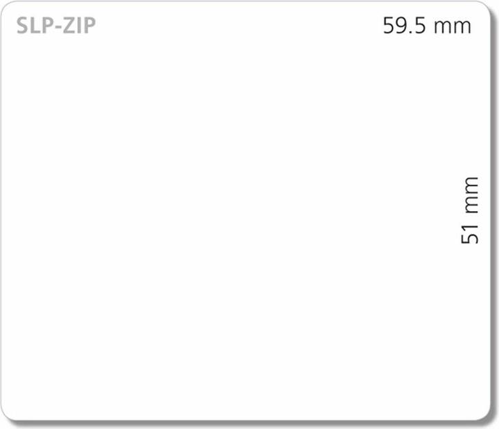 Seiko SLP-ZIP ZIP-Disk Etiketten, 1 Rolle à 190 Etiketten (59.50 mm)