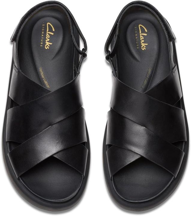 Actual product image Clarks Premium Aristella Sun Sandal, Breathable Leather, Classic Look, Flexible Cushion Soft (36)