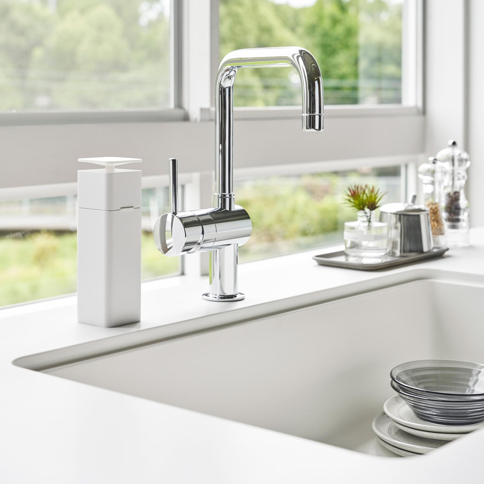 Thumbnail - Yamazaki, Seifenspender + Seifenschale, Push-Seifenspender TOWER