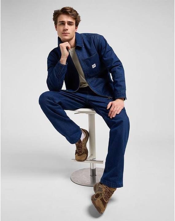 Actual product image Lee Lined Denim Jacket, Regular Fit, Machine Washable (XXL)