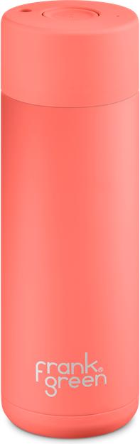 Immagine prodotto Frank Green Tazza di ceramica in acciaio inossidabile - Pulsante (0.60 l)