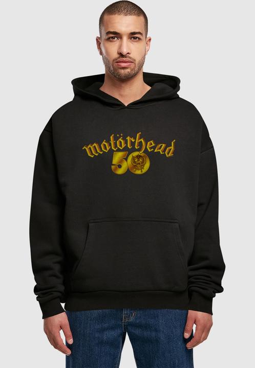 Produktbild Merchcode Motorhead - 50th Anniversary Gold Logo Ultra Heavy Hoody - 194047 (M)