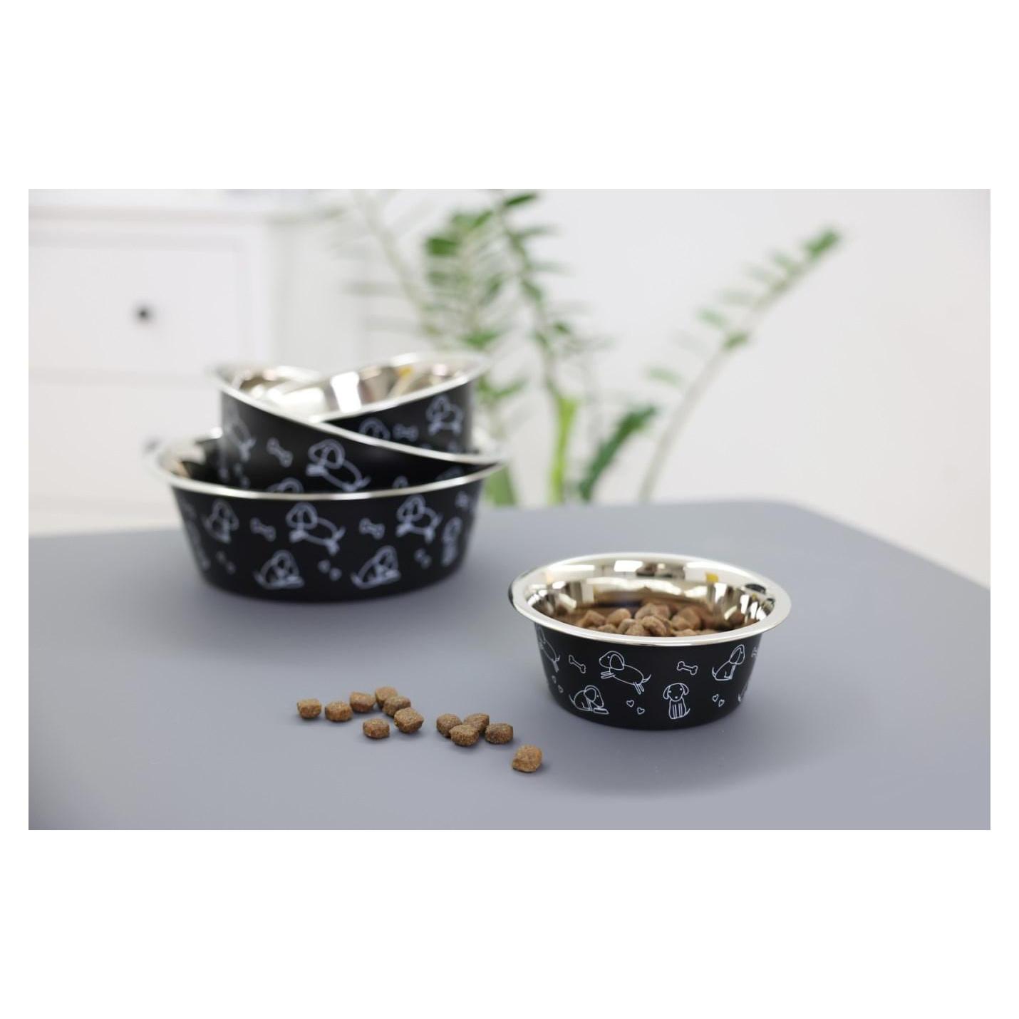 Gamelle pour chien en acier inoxydable Kerbl