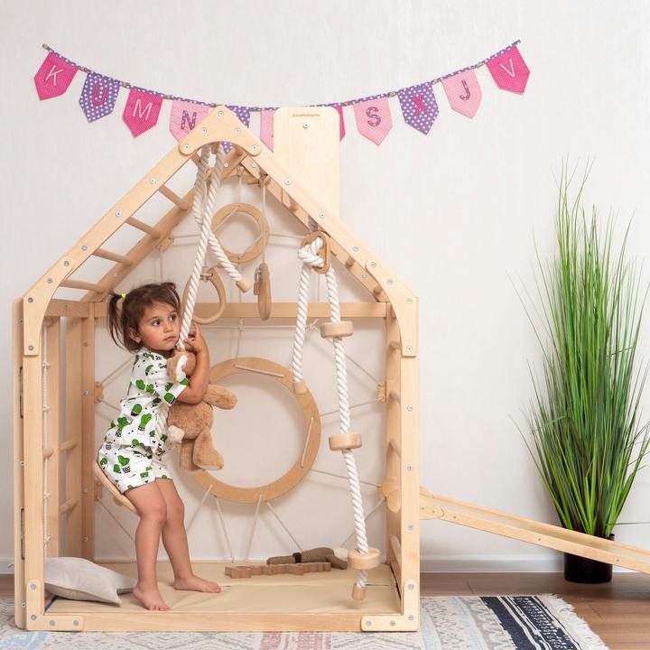 Produktbild Woodandhearts Kletterkomplex Haus