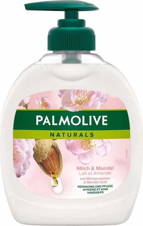 Actual product image Palmolive Naturals Milk & Almond (Liquid soap, 300 ml)