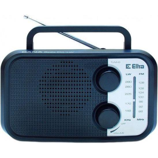 Elta Radio DANA black (FM, AM, LW), Radio, Schwarz