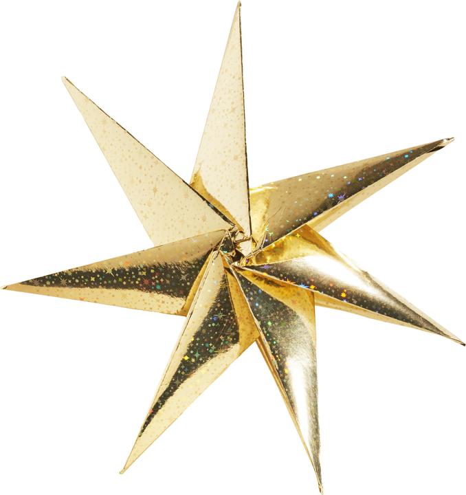 Actual product image Gebrüder Bertels Folding paper "Holography Gold", 15 x 15 cm, 32 sheets (110 g/m², 32x)