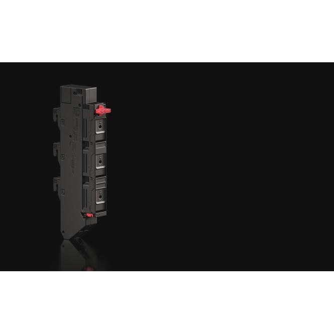 4x Rittal 1=4 RX 9360825 Sicherungslasttrennschalter 63 A 3p LED, Accessori per armadio rack