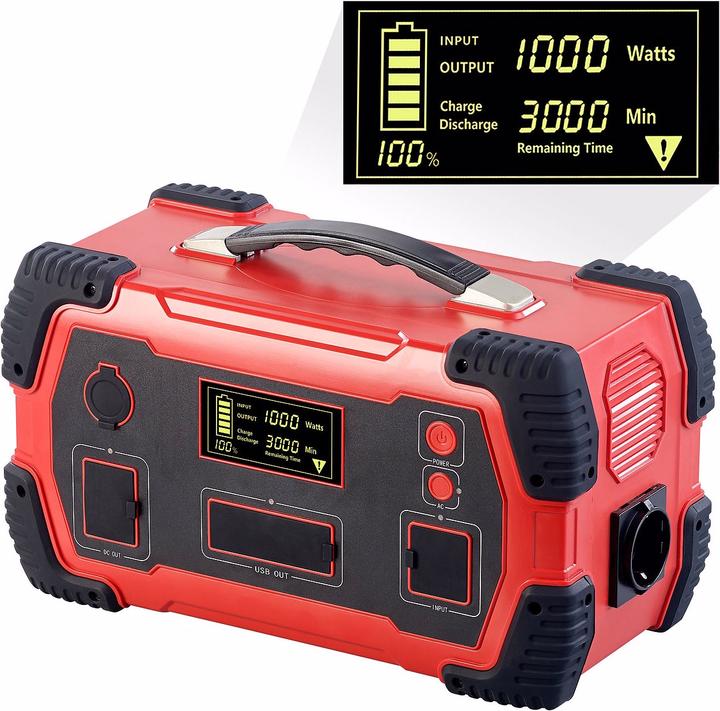 Revolt Powerbank & Solar Converter (800 Wh, 7 kg)