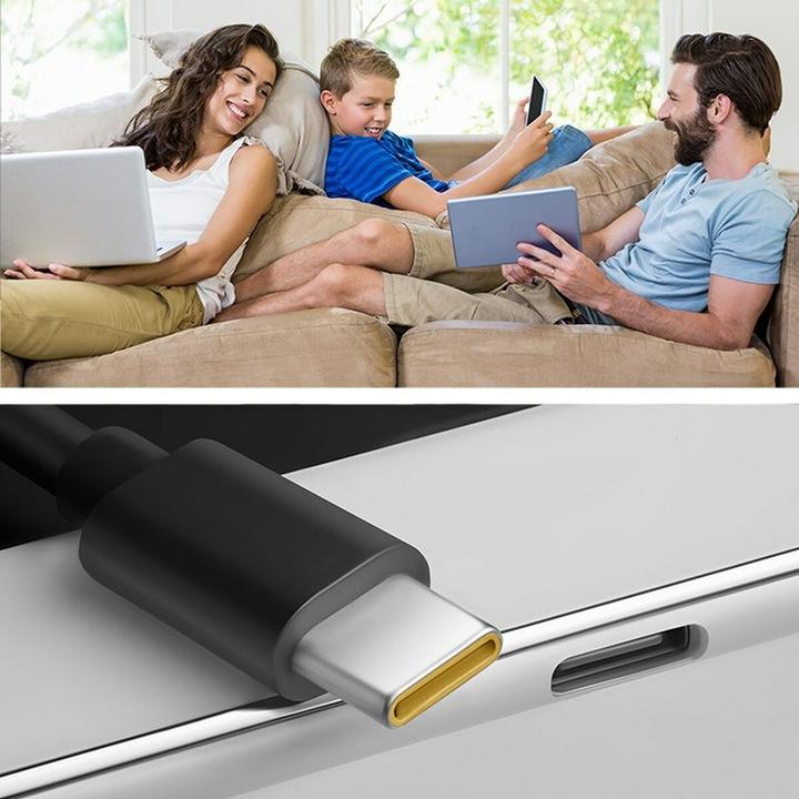 Actual product image Qoltec Ładowarka GaN POWER PRO | 1xUSB-C | 90W | 5-20V | 3-4.5A | Czarna (90 W, 1 portion)