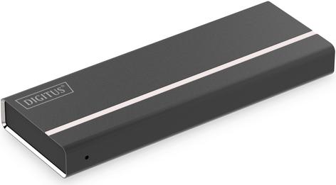 Actual product image Assmann Digitus Mini enclosure for M.2 NVMe PCIe SSD, USB 3.1 Type-C™, SSD enclosure, M.2, M.2, 10 Gbit/s, U