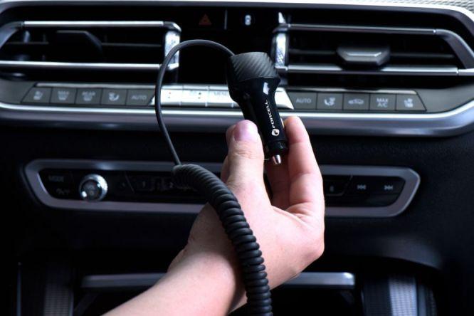 Produktbild Forcell USB 38W + USB-C Kabel Autoladegerät