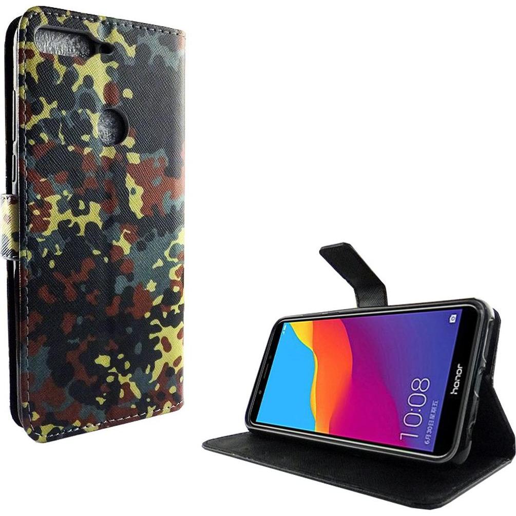 Thumbnail - König Design Hülle Handy Schutz für Huawei Honor 7C Case Cover Tasche Wallet Etui Handyhülle (Honor 7c), Smartphone Hüll...