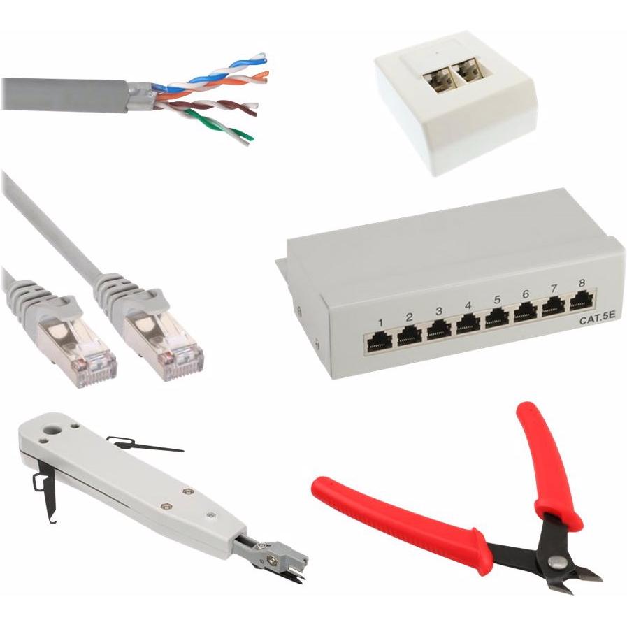 InLine Speicher-Installationskit, Netzwerk Zubehör