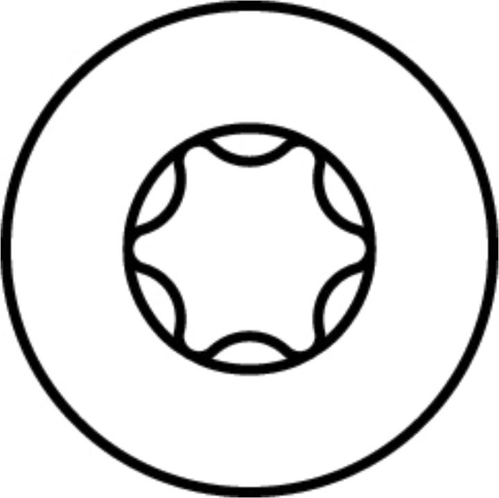 Produktbild Heco MULTI MONTI plus F Schraubanker 6,0 x 50 mm 100 Stück ( 48495 ) Betonschraube, Senkkopf, T-Driv (100 Schrauben pro Stück)