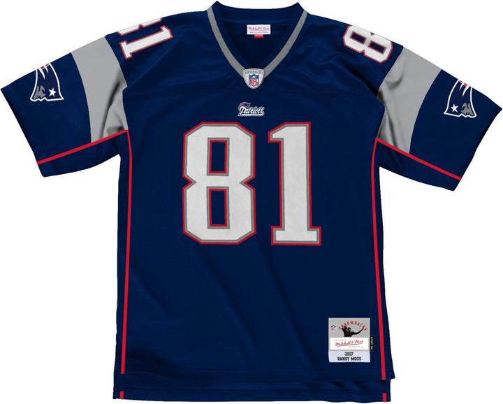 Actual product image Mitchell & Ness NFL Legacy Jersey - New England Patriots 2007 Randy Moss - S (S)