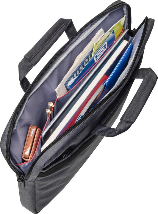 Produktbild Pedea Notebooktasche Elegance 15,6 Zoll 39,6cm grau Notebookfach: 39 x 28,5 x 5 cm Tabletfach: 27 x 20... (15.60", Universal)