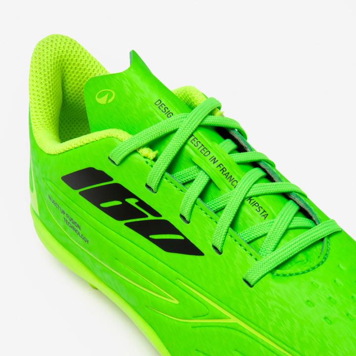 Image du produit Kipsta Chaussures de football 160 jr mg vert néon enfant (36)