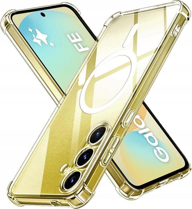 Produktbild Techsuit - Shockproof Clear Silicone MagSafe - Samsung Galaxy S24 FE - Clear (Samsung Galaxy S24 FE)