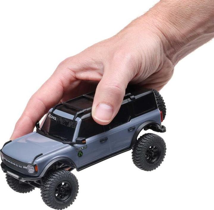 Image du produit Axial Rock Crawler SCX30 Ford Bronco 1:30 RTR Blau (RTR Prêt à fonctionner)