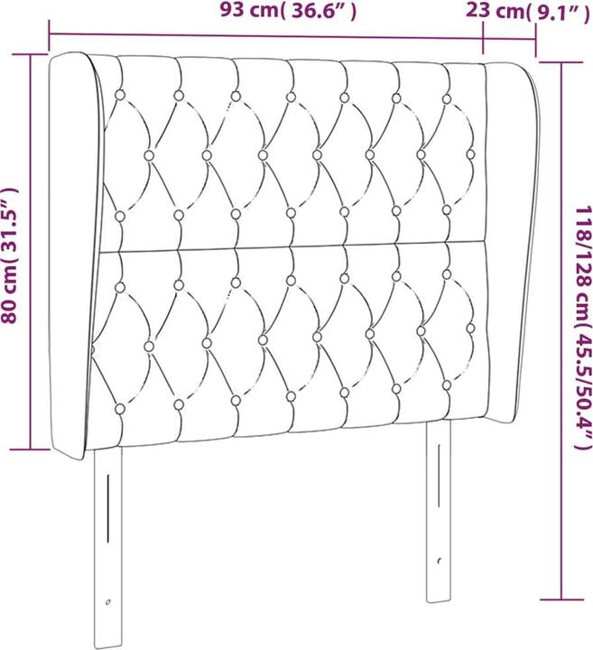 Actual product image vidaXL Junior (163 x 23 x 88 cm)