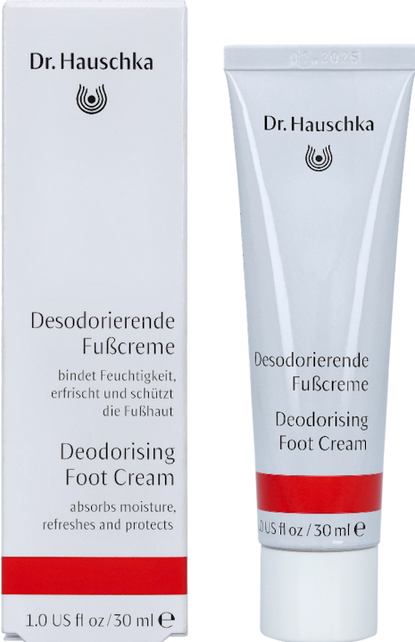 Actual product image Dr. Hauschka Deodorant Foot Cream Cream (Foot deodorant & powder, 30 ml)