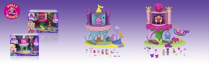 Produktbild Polly Pocket Regenbogen-Einhornspass Feenflug