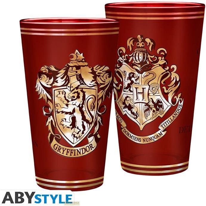 ABYstyle Harry Potter Large Glass 400ml: Gryffindor, Altri accessori gaming