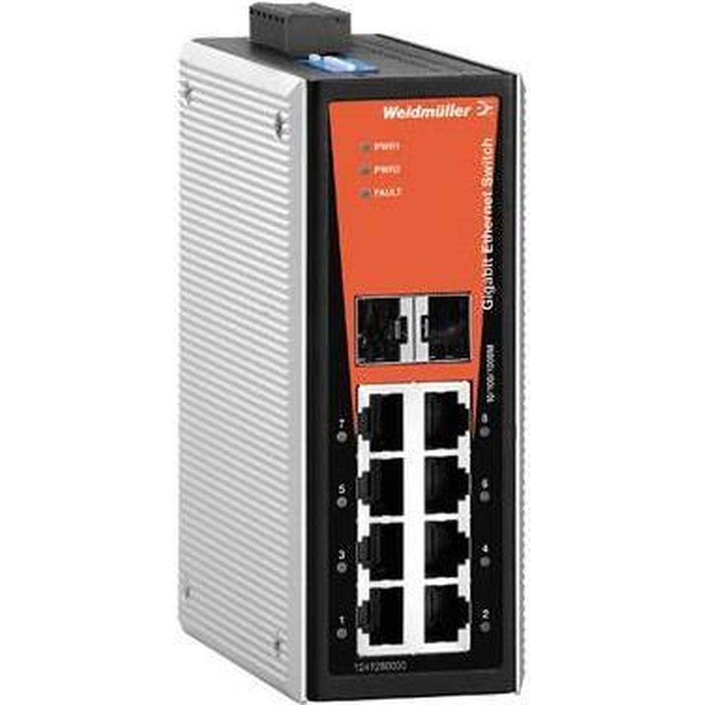 Weidmüller Switch di rete WEID (8 porte), Switch di rete, Nero