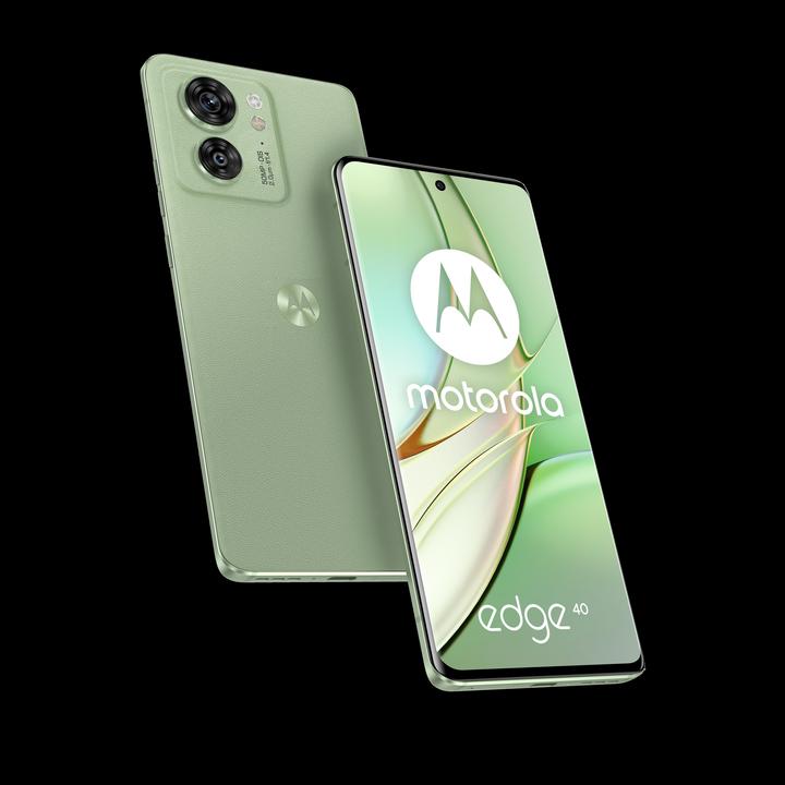 Produktbild Motorola Edge 40 (256 GB, Nebula Green, 6.55", SIM + eSIM, 5G)