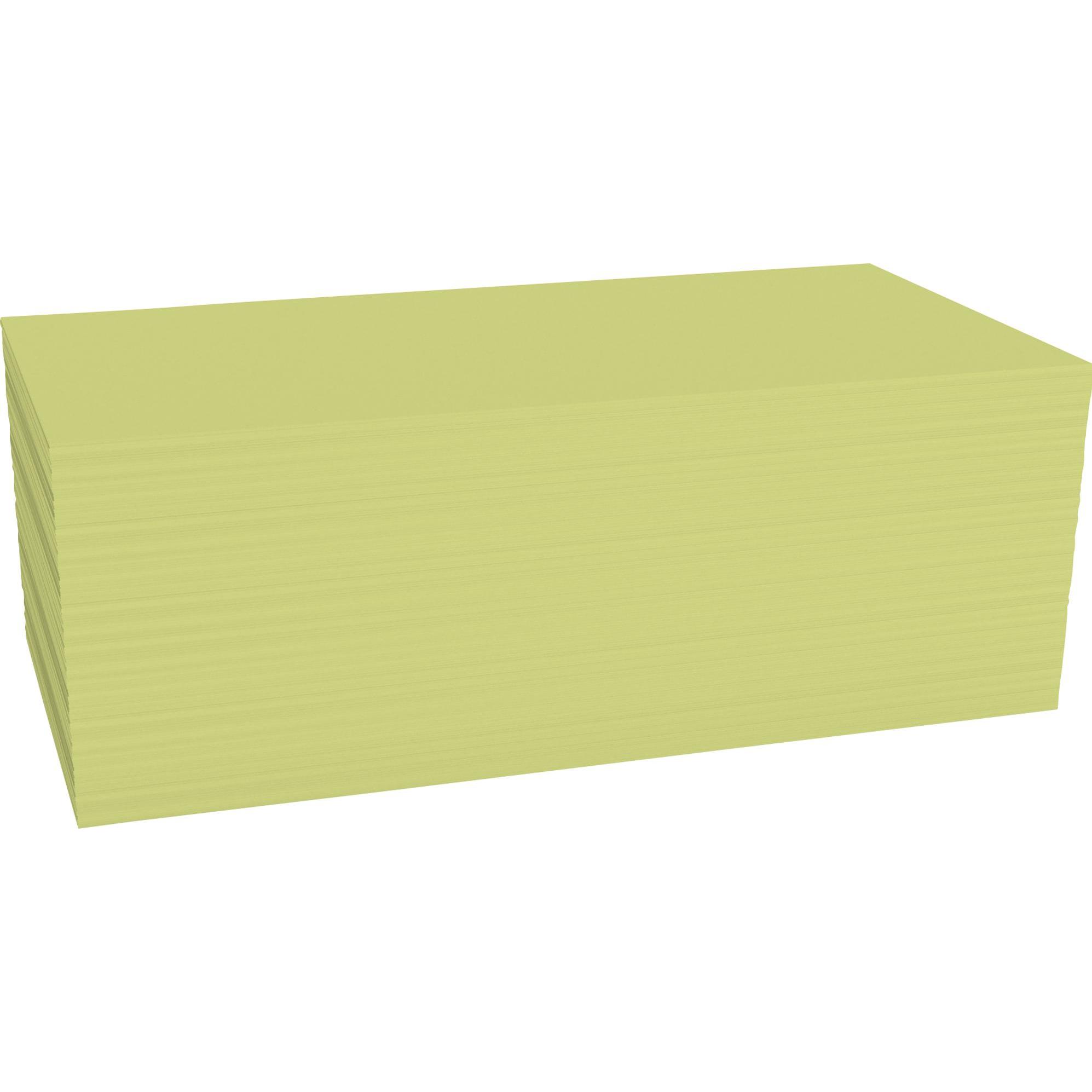 Magnetoplan Moderationskarte 20 x 10 cm (B x H) 120g/m² Offsetpapier gelb 500 St./Pack. (111151502)