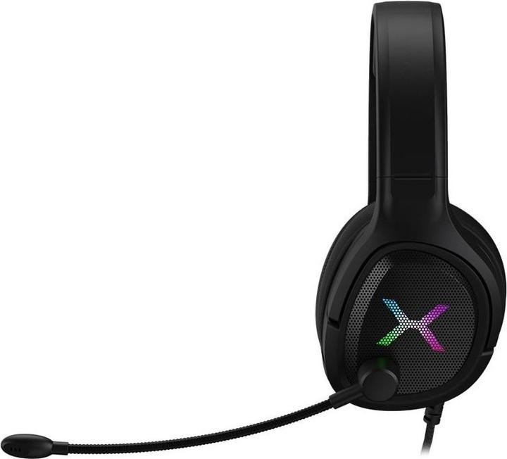 Actual product image Krux Słuchawki Popz RGB Czarne (KRX0091) (Cable)