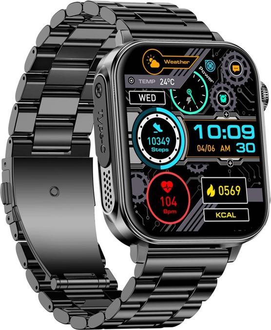 Actual product image Colmi Smartwatch P80 (steel black) (44.30 mm)