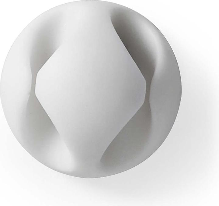 Nedis Kabelmanagement kabelklem Vergrendeld 6 stuks max. kabeldikte: 5 mm Siliconen 20 mm Wit