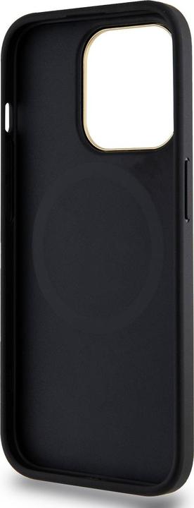 Actual product image DKNY checkered Pattern PU Leather Case for Apple for Apple iPhone 15 Pro - black (Apple iPhone 15 Pro)