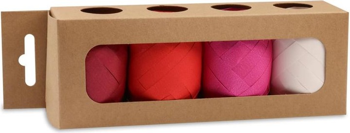 Produktbild Pattberg Geschenkband Opak Matt 4 Stück je 1 cm (Geschenkband, 4 x)