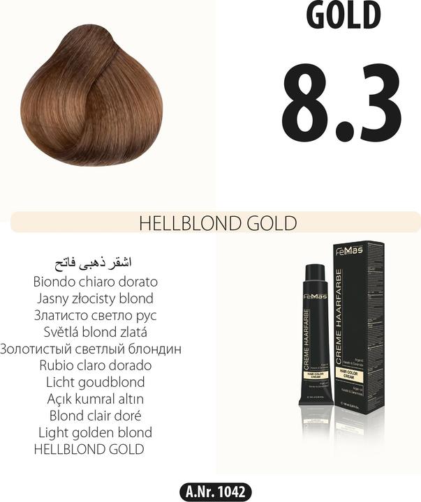 Immagine prodotto FemMas (10.11) Colore per capelli biondo chiaro cenere intensivo 100ml (10.11 Biondo Chiaro Cenere Intensivo)