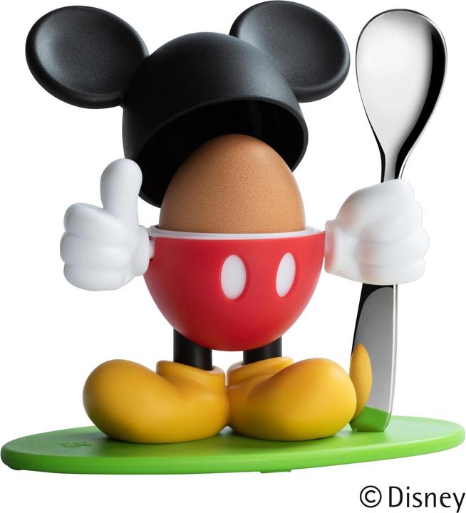 Produktbild WMF Kinder Eierbecher mit Löffel Disney Mickey Mouse Kunststoff Edelstahl (1 x)