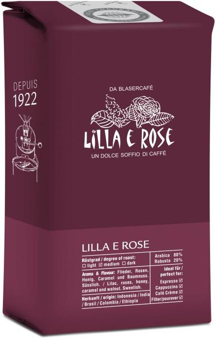 Image du produit Blasercafé Lilla e Rose (250 g, Torréfaction moyenne)