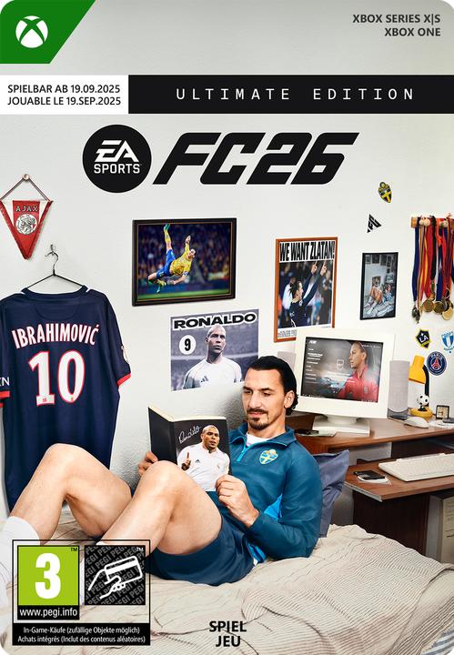 Produktbild Microsoft EA Sports FC 26 - Ultimate Edition (Xbox One X, Xbox One S, Xbox Series X, Xbox Series S)