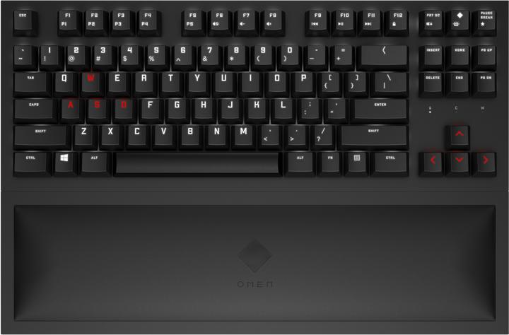 Produktbild HP 9BU31AA Tastatur RF Wireless QWERTY Englisch (Eng. Int., Kabelgebunden, Kabellos)