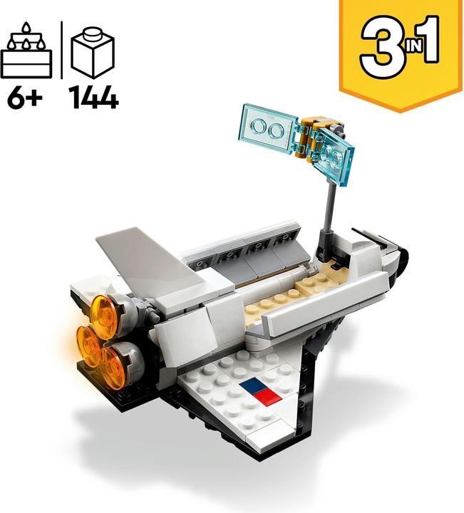Actual product image LEGO 31134 Space Shuttle (31134, LEGO Creator 3-in-1)