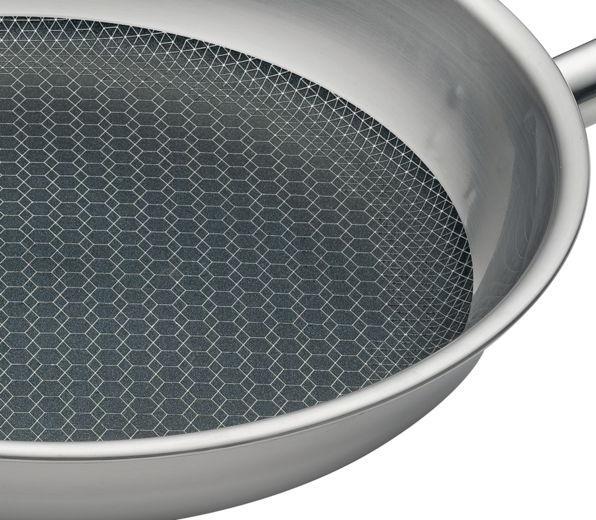 Actual product image Spring Vulcano Cut Resist (24 cm, Frying pan, Stainless steel)