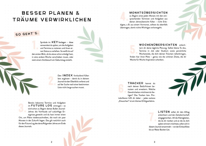 Produktbild Mein Bullet Journal (Jungle Edition) – Besser planen & Träume verwirklichen (Deutsch)