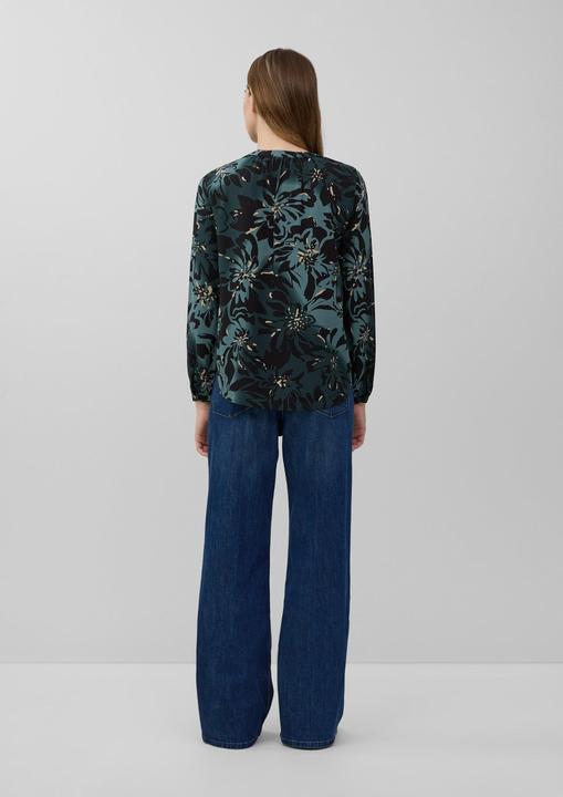 Immagine prodotto s.Oliver Bluse Tunikabluse aus Viskosemix mit All-over-Print (40)