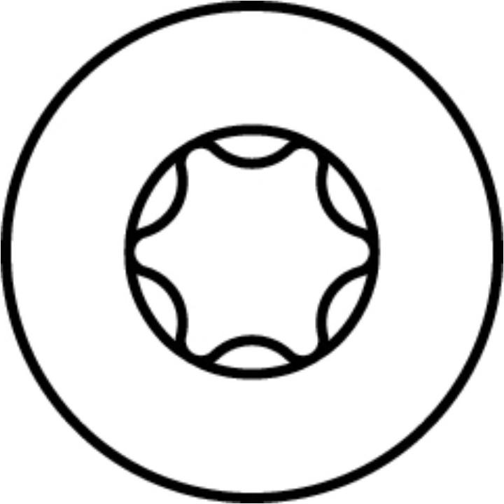 Produktbild Heco TOPIX plus Profi Holzbauschraube 8,0 x 120 mm 50 Stück ( 61270 ) Vollgewinde Holzschraube, Tell (50 Schrauben pro Stück)