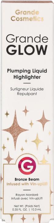 Actual product image Canale Grande GrandeGLOW Plumping Liquid Highlighter (Bronze Beam, Highlighter)